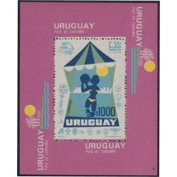 Uruguay HB 25A 1974 Uruguay país de Turismo MNH Uruguay HB 25A 1974 Uruguay país de Turismo MNH