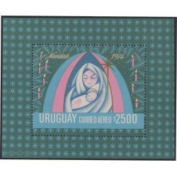 Uruguay HB 26 1974 Navidad Chritsmas MNH Uruguay HB 26 1974 Navidad Chritsmas MNH