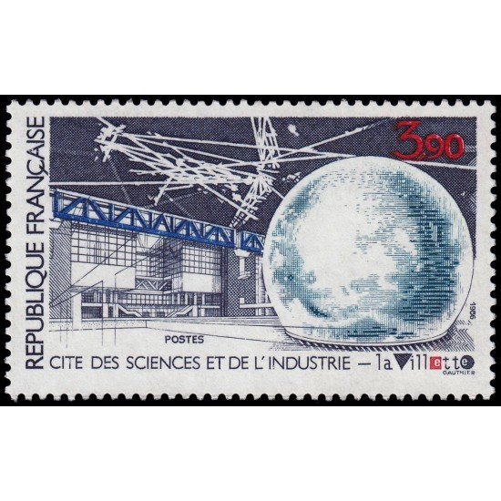 France Francia 2409 1986 Ciudad de las Ciencias y de la Industria La Villete MNH