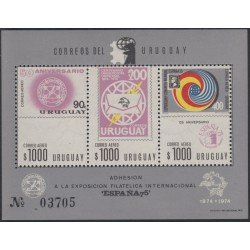 Uruguay HB 27 1975 Exposición Filatélica Internacional en España MH Uruguay HB 27 1975 Exposición Filatélica Internacional en España MH