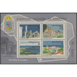 Uruguay HB 36 1980 300º Aniversario de la Villa de Colonia de Sacramento MNH Uruguay HB 36 1980 300º Aniversario de la Villa de Colonia de Sacramento MNH