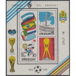 Uruguay HB 37 1980 Copa de Oro de Fútbol en Montevideo MNH Uruguay HB 37 1980 Copa de Oro de Fútbol en Montevideo MNH