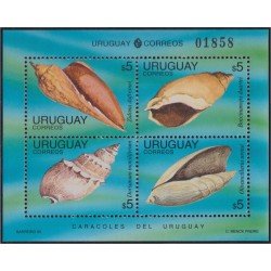 Uruguay HB 53 1995 Conchas uruguayas MNH Uruguay HB 53 1995 Conchas uruguayas MNH