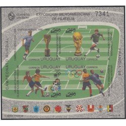 Uruguay HB 56 1996 France 98 Campeonato mundial de fútbol MNH Uruguay HB 56 1996 France 98 Campeonato mundial de fútbol MNH