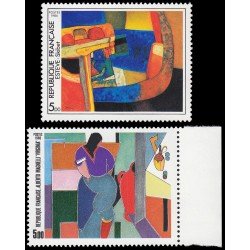 France Francia 2413/14 1986 Serie artística MNH