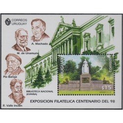 Uruguay HB 63 1997 1º Exposición Filatélica Biblioteca Nacional MNH Uruguay HB 63 1997 1º Exposición Filatélica Biblioteca Nacional MNH