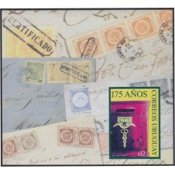 Uruguay HB 76 2002 175º Aniversario de Correos MNH Uruguay HB 76 2002 175º Aniversario de Correos MNH