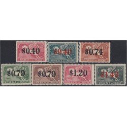 Uruguay A- 101/107 1944 Serie antigua Pegaso Timbres de 1935 MH Uruguay A- 101/107 1944 Serie antigua Pegaso Timbres de 1935 MH