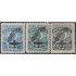 Uruguay A- 140/42 1948 Timbres de Franqueo Postal MH
