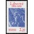 France Francia 2421 1986 Centenario de la erección de la estatua de la Libertad en New York MNH