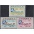 Uruguay A- 150/152 1956 Centenario del timbre MNH