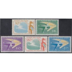Uruguay A- 180/84 1959 50 Años de Punta del Este MNH