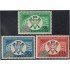 Uruguay A- 185/87 1959 50 Años de la Asociación Cristiana de Jóvenes MNH