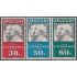 Uruguay A- 190/92 1960 Visita del Presidente Eisenhower MNH