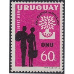 Uruguay A- 206 1960 Año Mundial del refugiado MNH