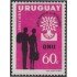 Uruguay A- 206 1960 Año Mundial del refugiado MNH
