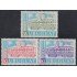 Uruguay A- 207/09 1960 150 Años de la Revolución de Mayo MNH