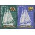Uruguay A- 246/47 1963 Homenaje al Alferez Campora Velero MNH