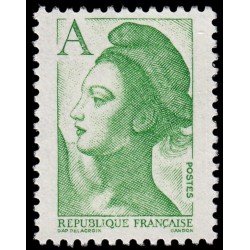 France Francia 2423 1986 Libertad Letra A MNH
