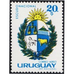 Uruguay A- 267 1965 Escudo Nacional MNH