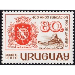 Uruguay A- 279 1966 4º Centenario de Río de Janeiro MNH
