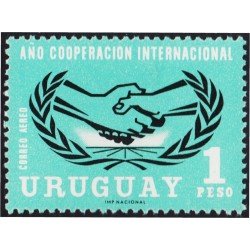 Uruguay A- 280 1966 Año de la cooperación Internacional MNH