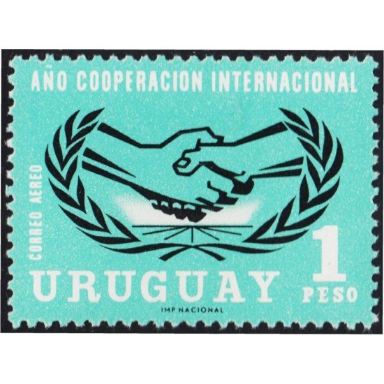 Uruguay A- 280 1966 Año de la cooperación Internacional MNH