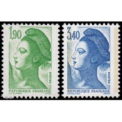 France Francia 2424/25 1986 Libertad MNH