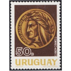 Uruguay A- 293 1966 7º Centenario de Dante Alighieri MNH