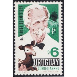 Uruguay A- 307 1967 Doctor Albert Schweitzer MNH