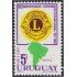 Uruguay A- 334 1968 50 Años de Lions International MNH