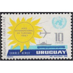 Uruguay A- 335 1968 Año Internacional del Turismo MNH