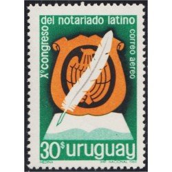Uruguay A- 350 1969 10º Congreso del notariado latino MNH