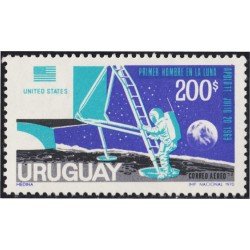 Uruguay A- 367 1970 Primer hombre en la Luna MNH