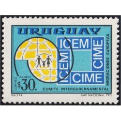 Uruguay A- 377 1971 Comité Intergubernamental de migraciones europeas MNH