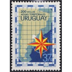 Uruguay A- 389 1972 Aguas territoriales marítimas MNH