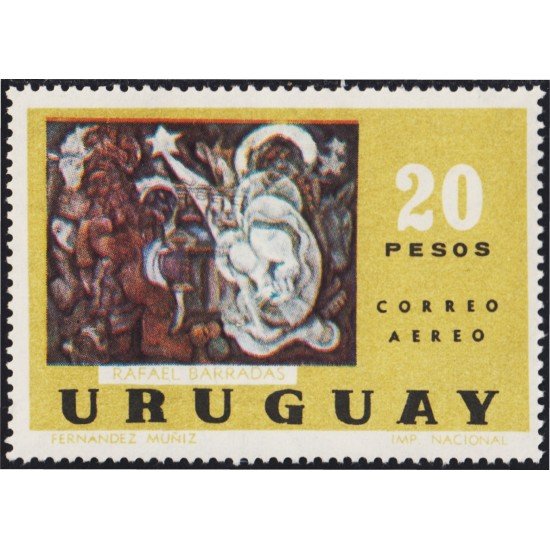 Uruguay A- 390 1972 Navidad Chritsmas MNH Uruguay A- 390 1972 Navidad Chritsmas MNH