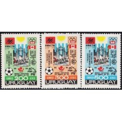 Uruguay A- 390A/C 1974 Eventos del año MNH