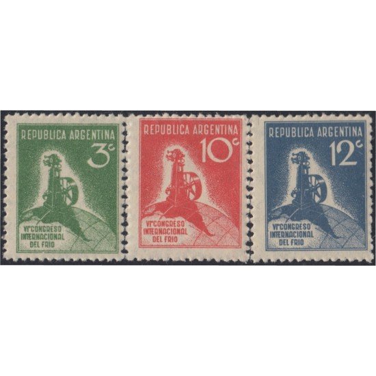 Argentina 351/53 1932 6º Congreso internacional del frío MNH Argentina 351/53 1932 6º Congreso internacional del frío MNH