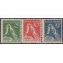 Argentina 351/53 1932 6º Congreso internacional del frío MNH