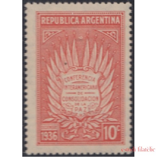 Argentina 385 1936 Conferencia Panamericana de la Paz MNH