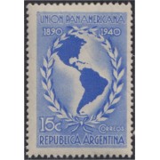 Argentina 412 1940 50 Años de  la Unión Panamericana MNH