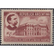 Argentina 414 1941 50 Años del Banco de la Nación Argentina MH