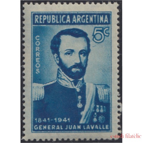 Argentina 417 1941 General Juan Lavalle MH