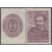 Argentina 420a 1942 Centenario del nacimiento de José Manuel Estrada MNH