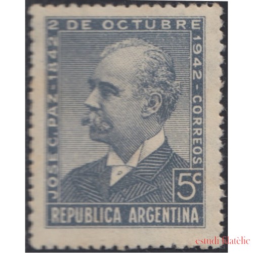 Argentina 422 1942 Centenario del nacimiento de José C. Paz MH