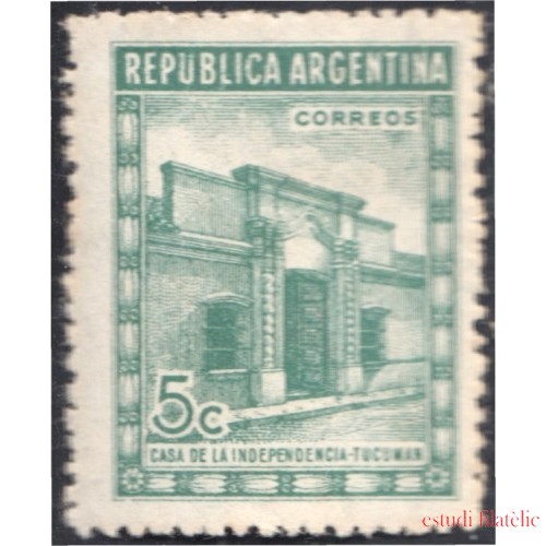 Argentina 436a 1943 Casa de la Independencia Tucuman MNH