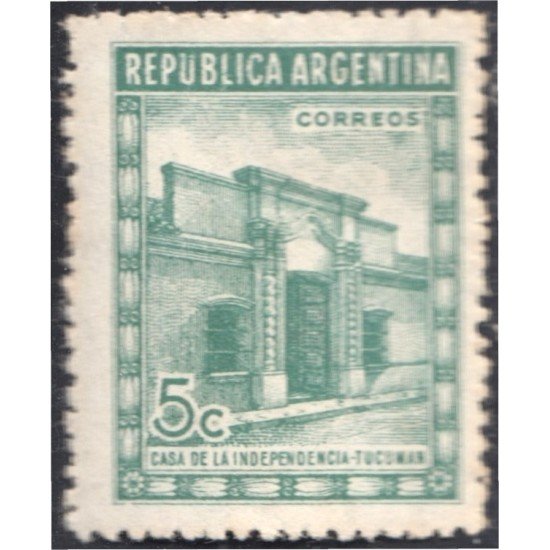Argentina 436a 1943 Casa de la Independencia Tucuman MNH Argentina 436a 1943 Casa de la Independencia Tucuman MNH