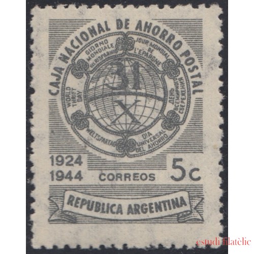 Argentina 445 1944 20º Aniversario de la Banca Nacional MNH