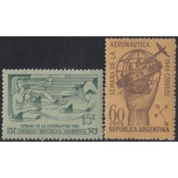 Argentina 469/70 1946 Semana de la Aeronáutica MNH Argentina 469/70 1946 Semana de la Aeronáutica MNH